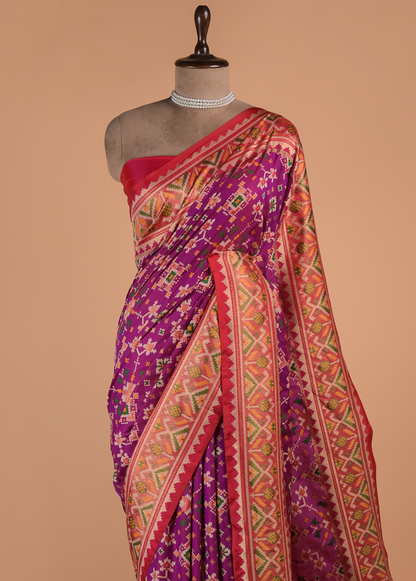 Purple Sarees