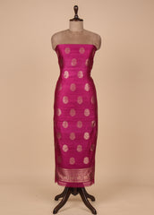 Pink Tussar Dress Material