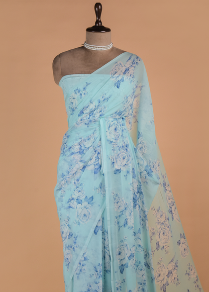 Blue Sarees