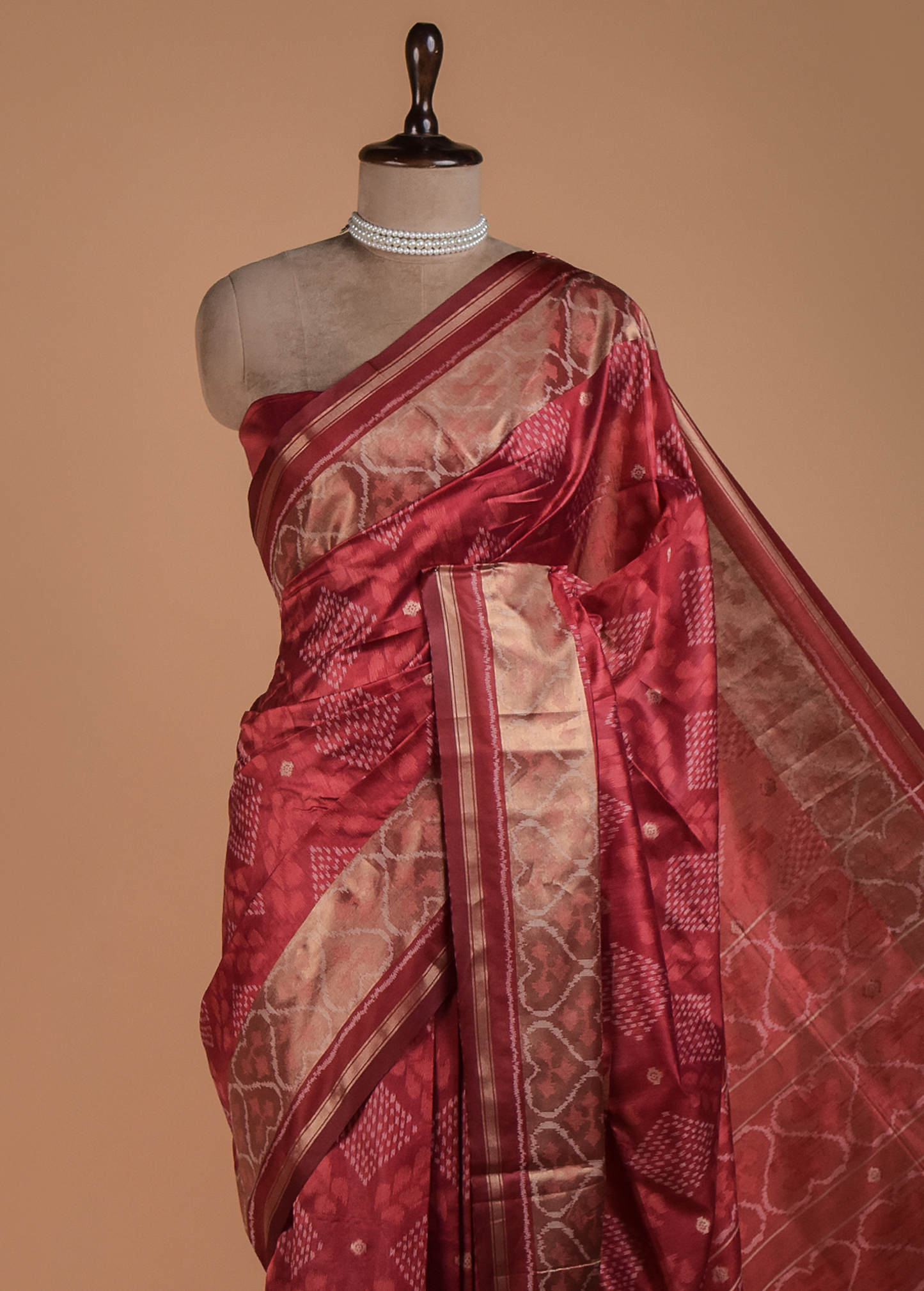 Patola Saree | Ikkat Patola Sarees Online - Greenways