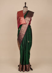 Green Silk Kanjeevaram Saree