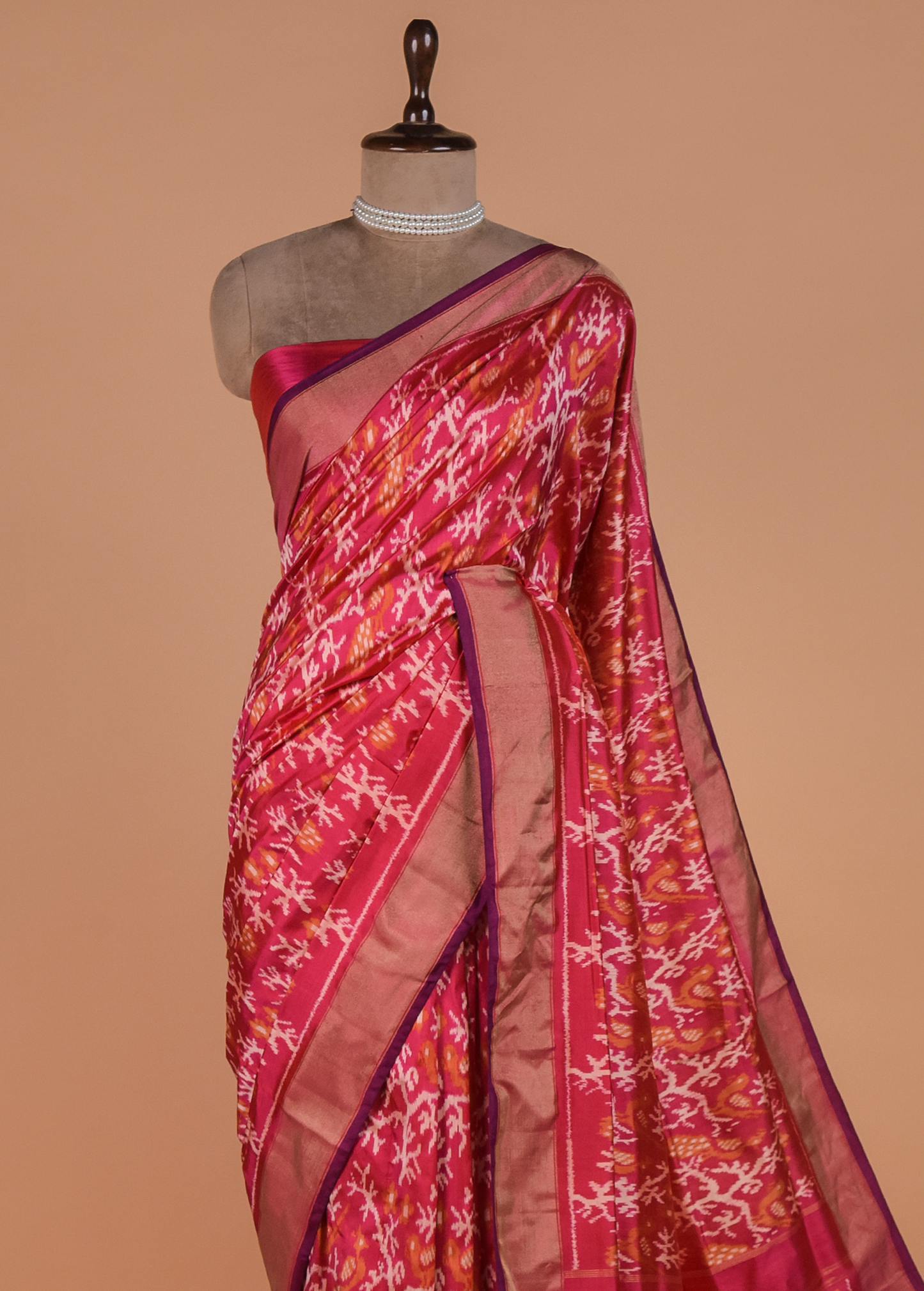 Red Silk Patola Saree