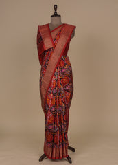 Red Silk Patola Saree