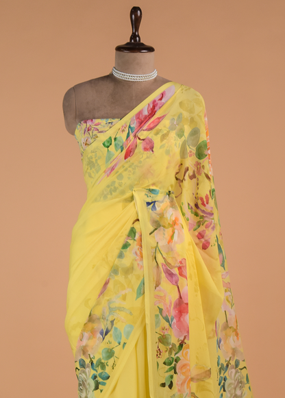 Yellow Sarees