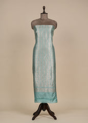 Blue Silk Dress Material