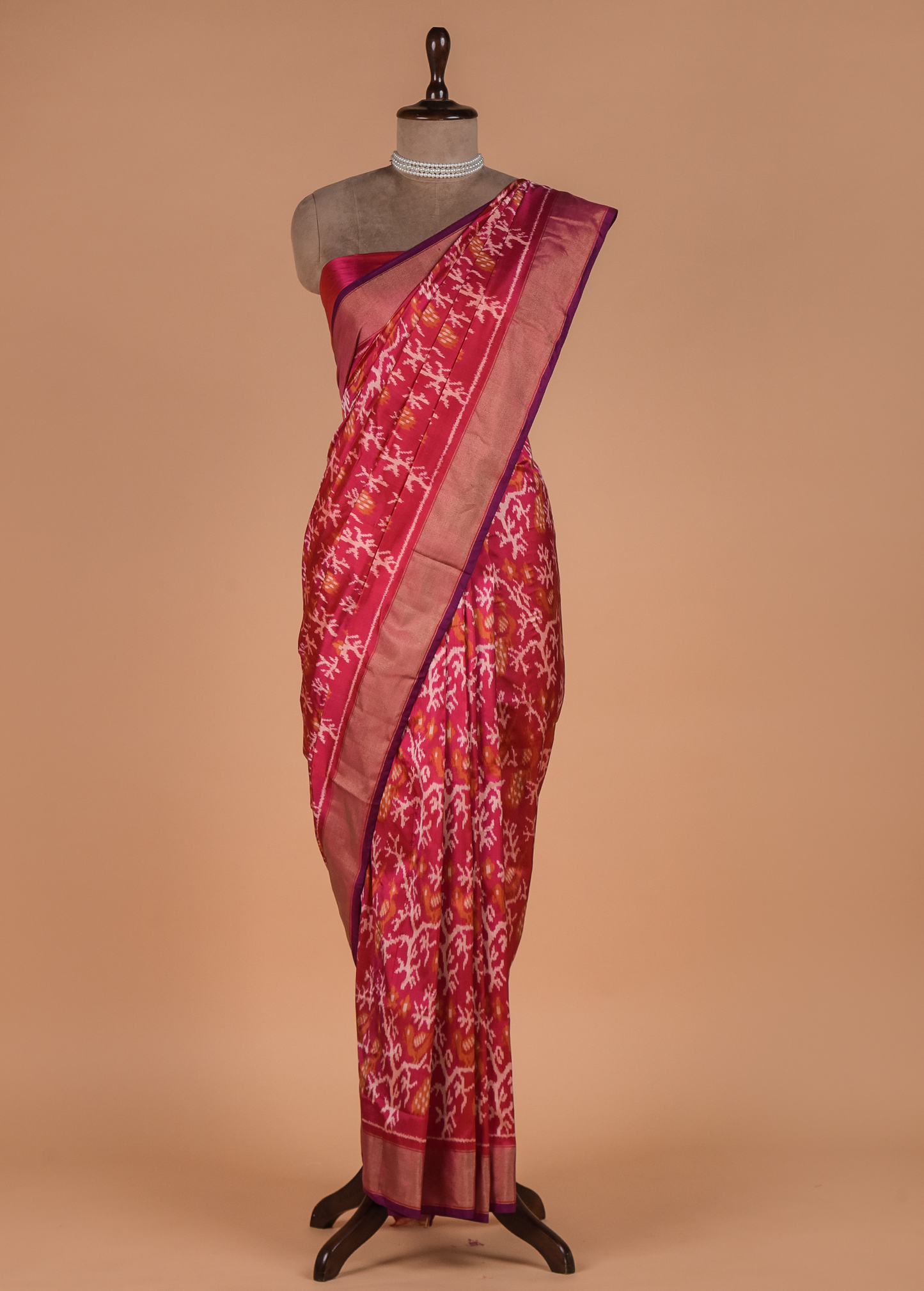 Red Silk Patola Saree