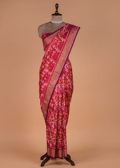 Red Silk Patola Saree
