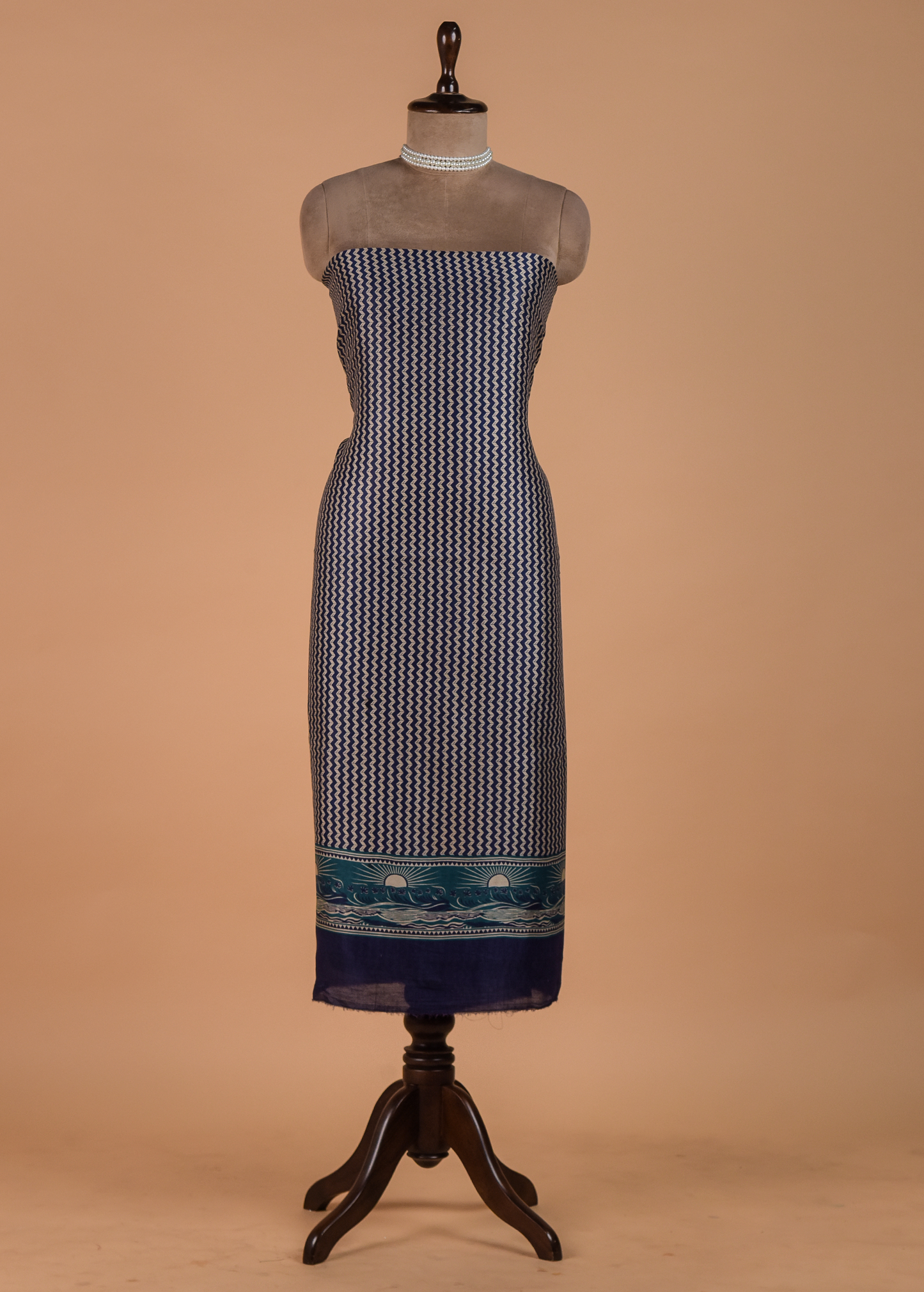 Multicoloured Cotton Dress Material