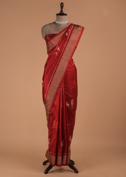 Red Silk Patola Saree