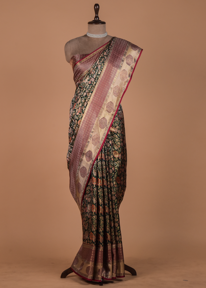 Green Silk Kanjeevaram Saree