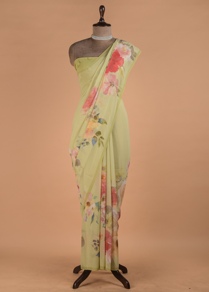 Green Sarees