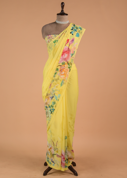 Yellow Sarees