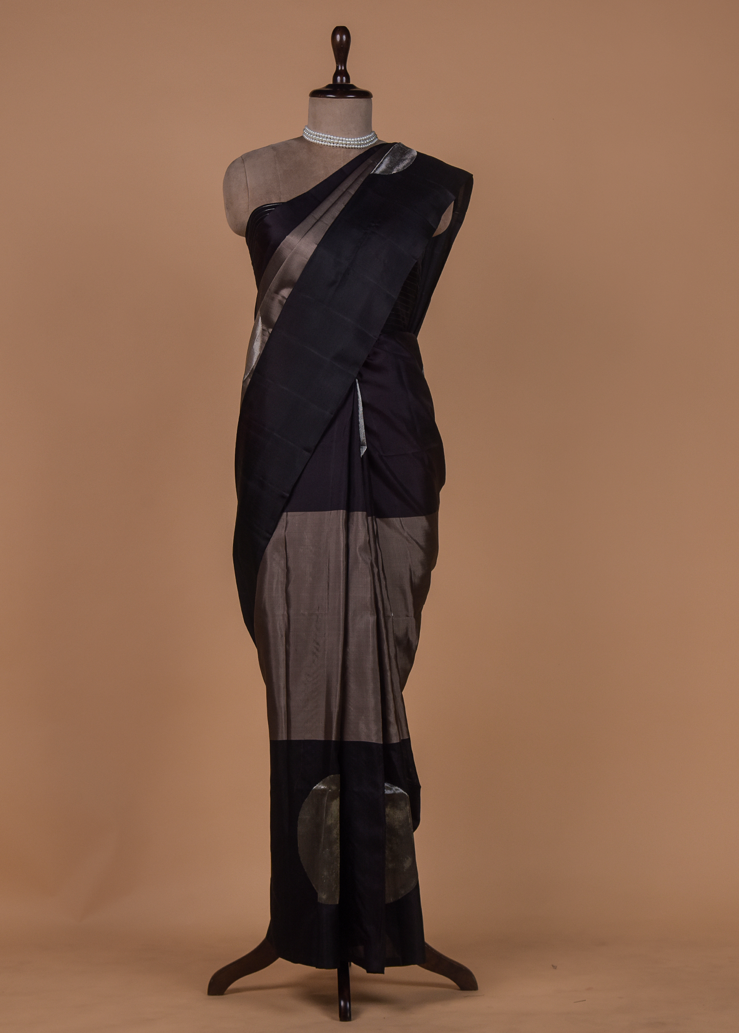 Multicoloured Silk Kanjeevaram Saree