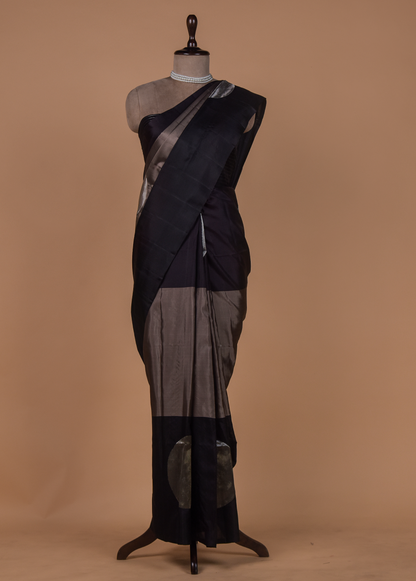 Multicoloured Silk Kanjeevaram Saree