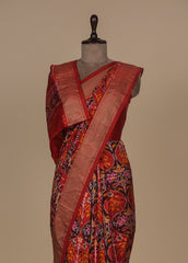 Red Silk Patola Saree