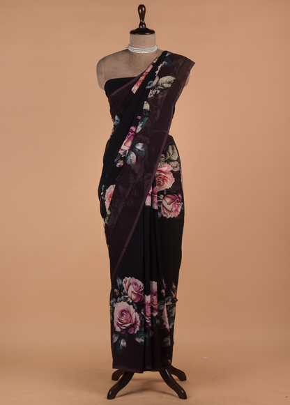 Black Sarees