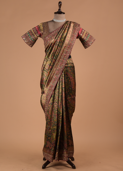 Green Sarees