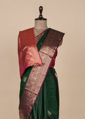 Green Silk Kanjeevaram Saree