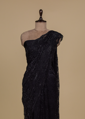 Black Chantily Lace Designer/ Embroidery