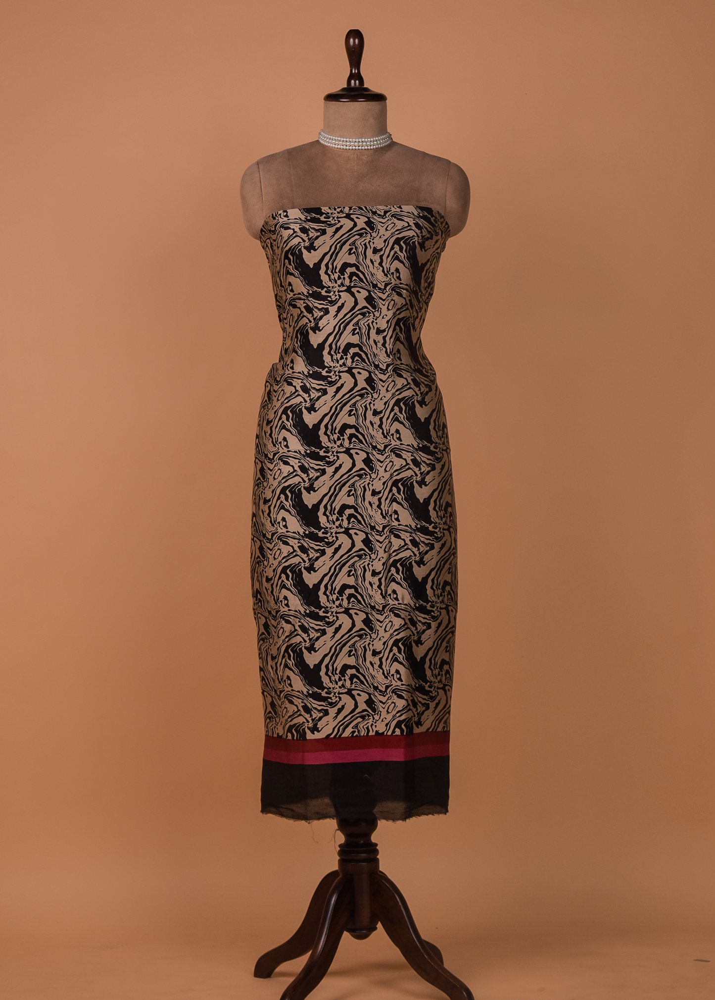 Multicoloured Cotton Dress Material