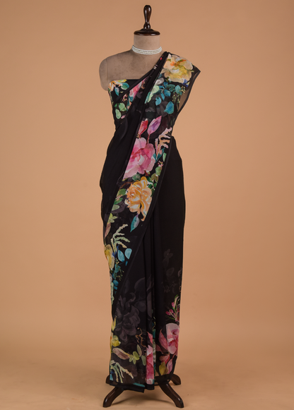 Black Sarees