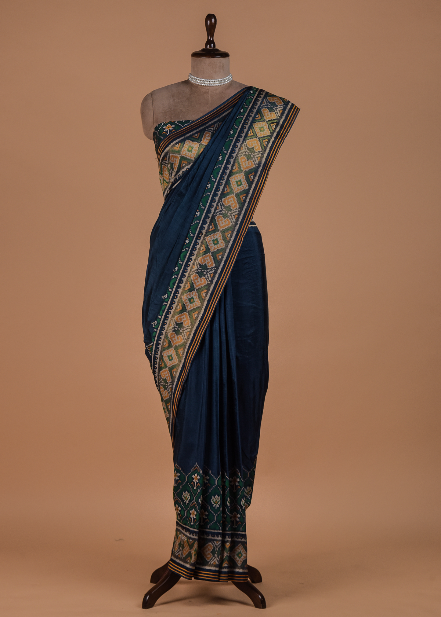 Multicoloured Art Silk Patola Saree