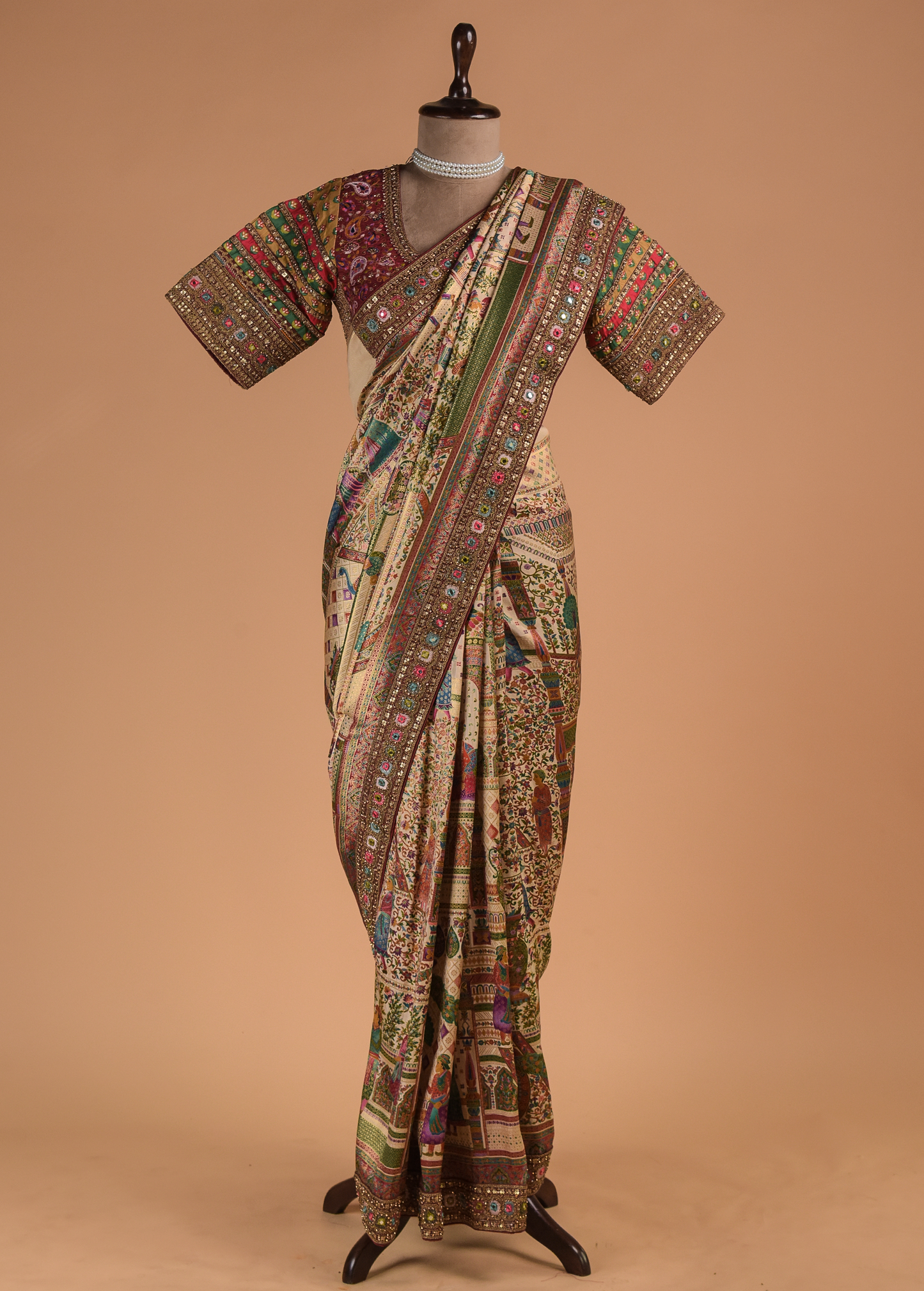 Designer Embroidery Sarees - Greenways