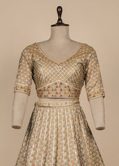 Yellow Silk Lehenga