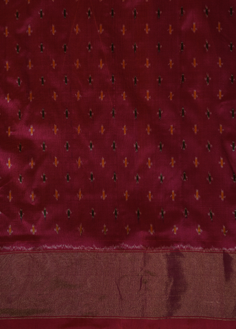 Purple Silk Patola Saree