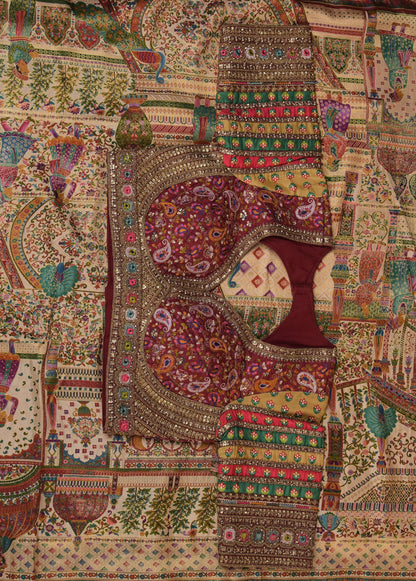 Designer Embroidery Sarees