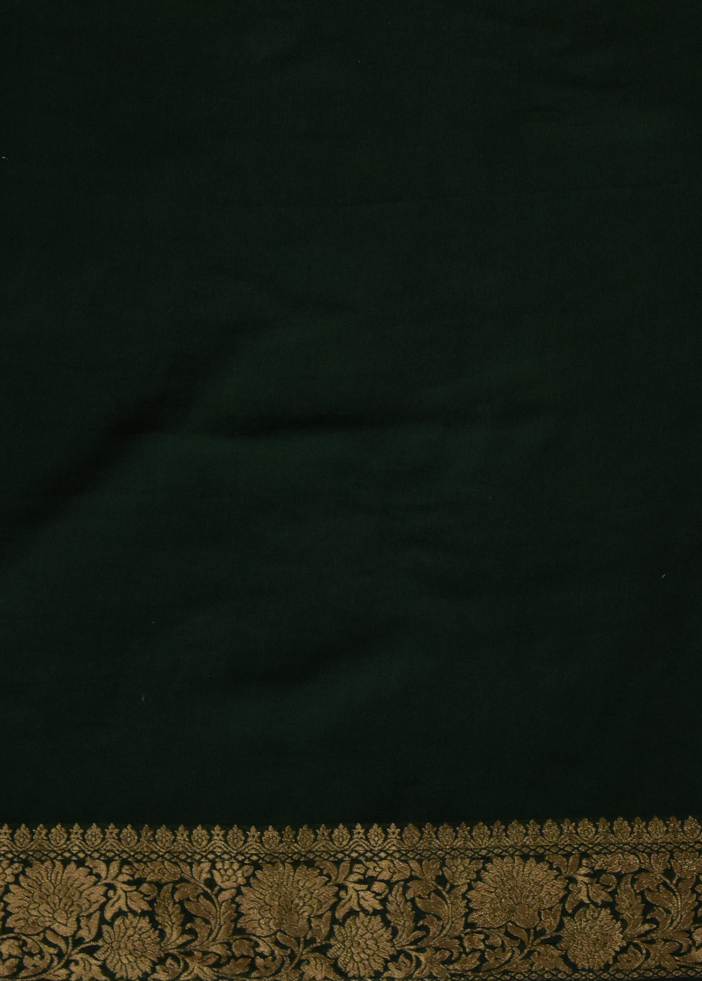Green Georgette Banarasi Saree