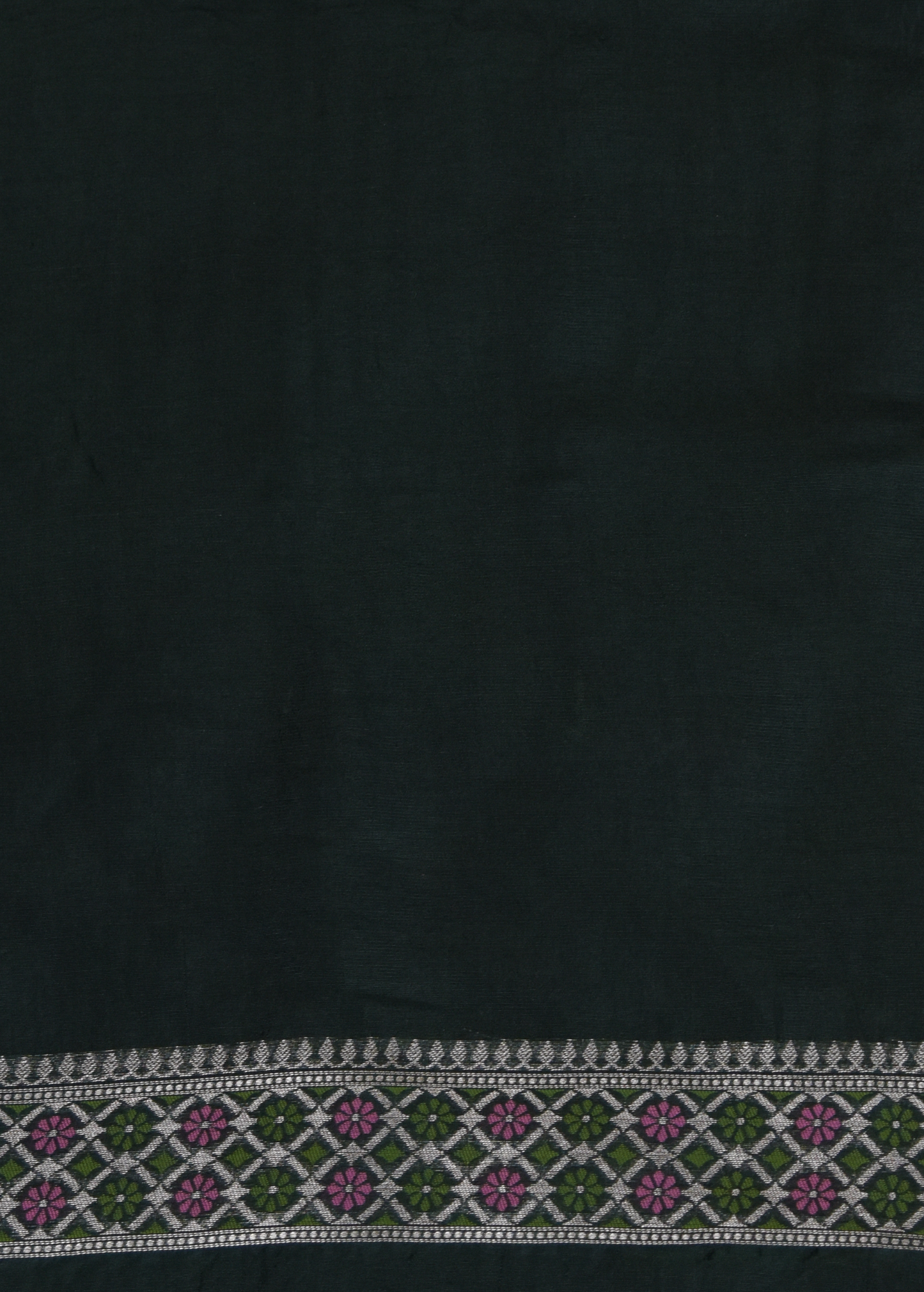 Green Art Tussar Georgette Banarasi Saree