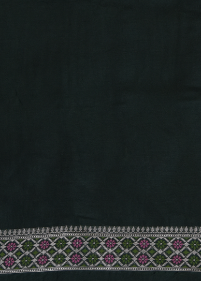 Green Art Tussar Georgette Banarasi Saree
