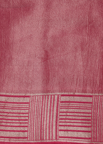 Pink Georgette Banarasi Saree
