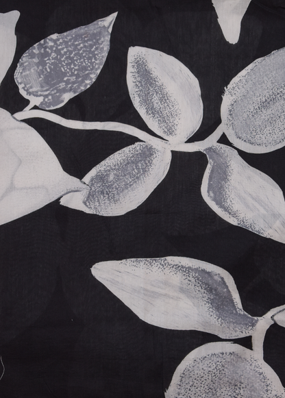 Multicoloured Organza Printed Saree