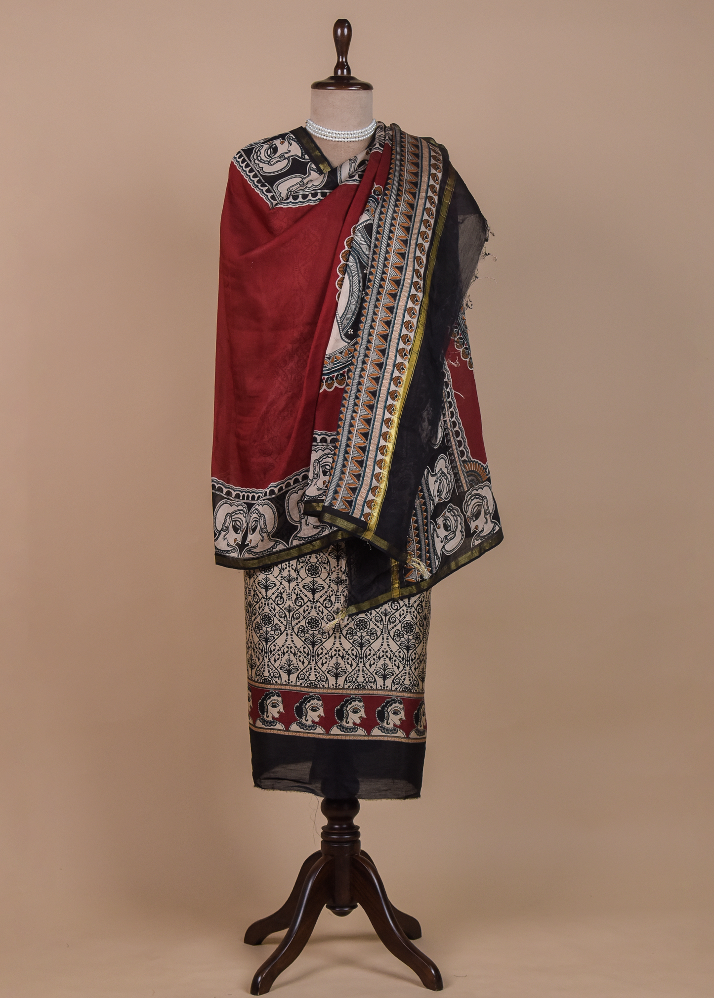 Multicoloured Cotton Dress Material