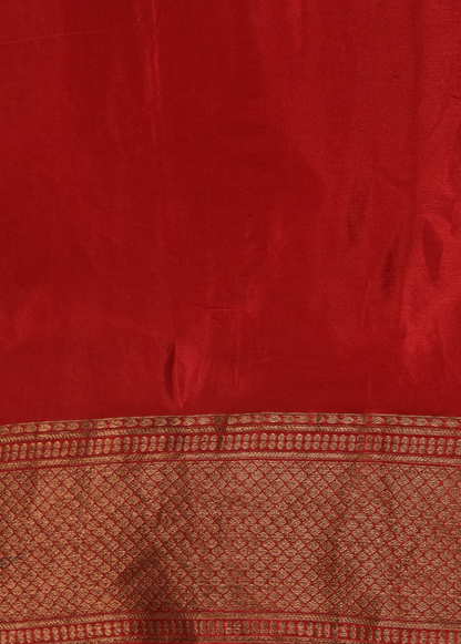 Black Crepe Banarasi Saree