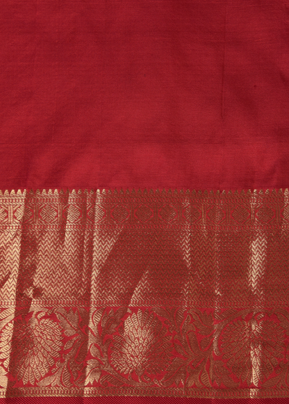 Red Silk Kanjeevaram Saree