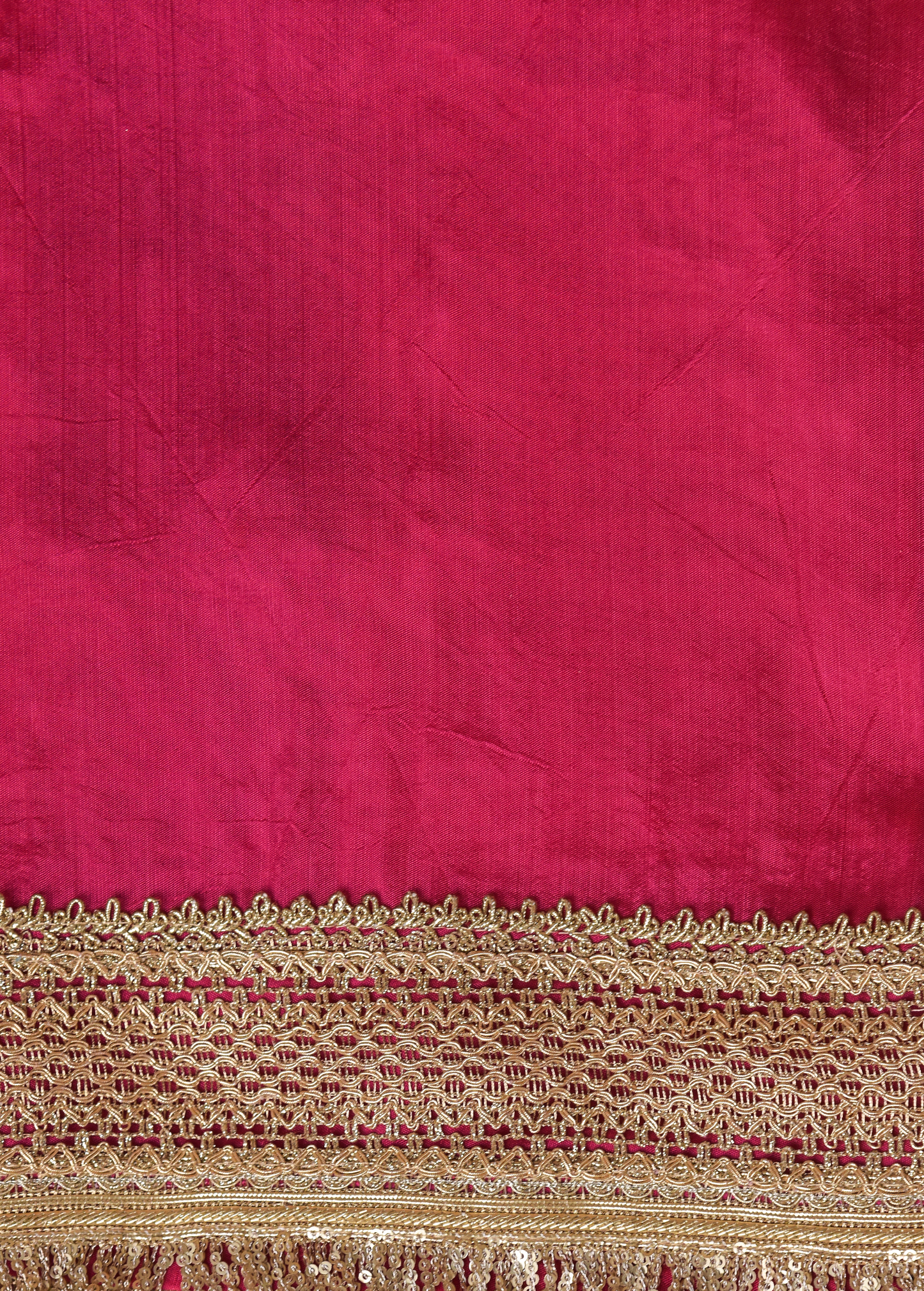Pink Organza Embroidered Saree