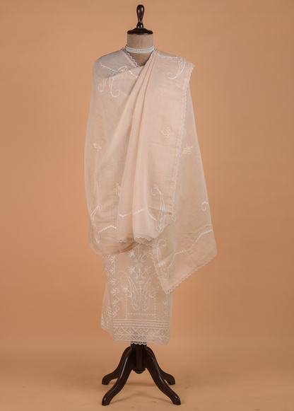 White, Cream & Beige Sarees