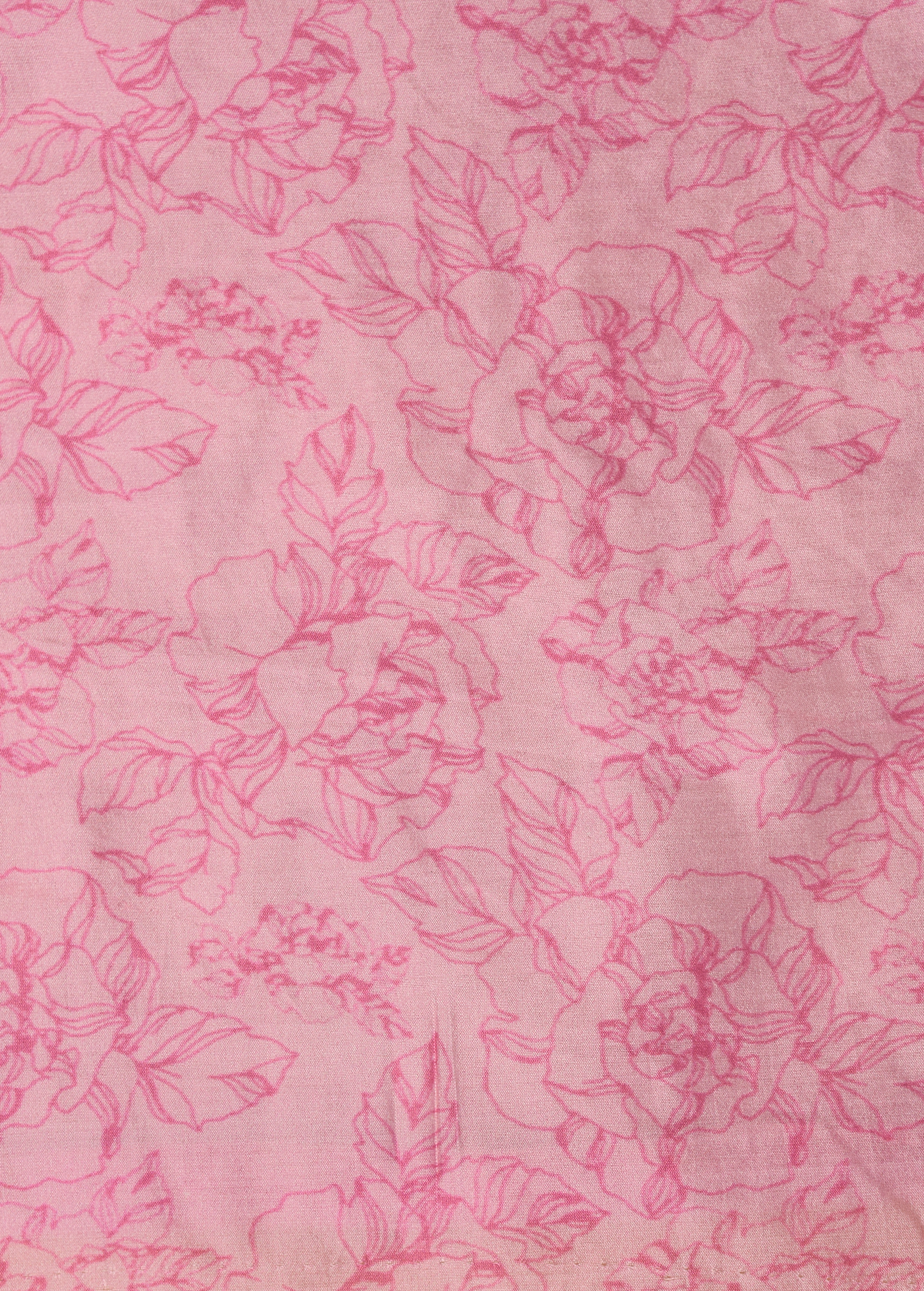 Pink Organza Embroidered Saree