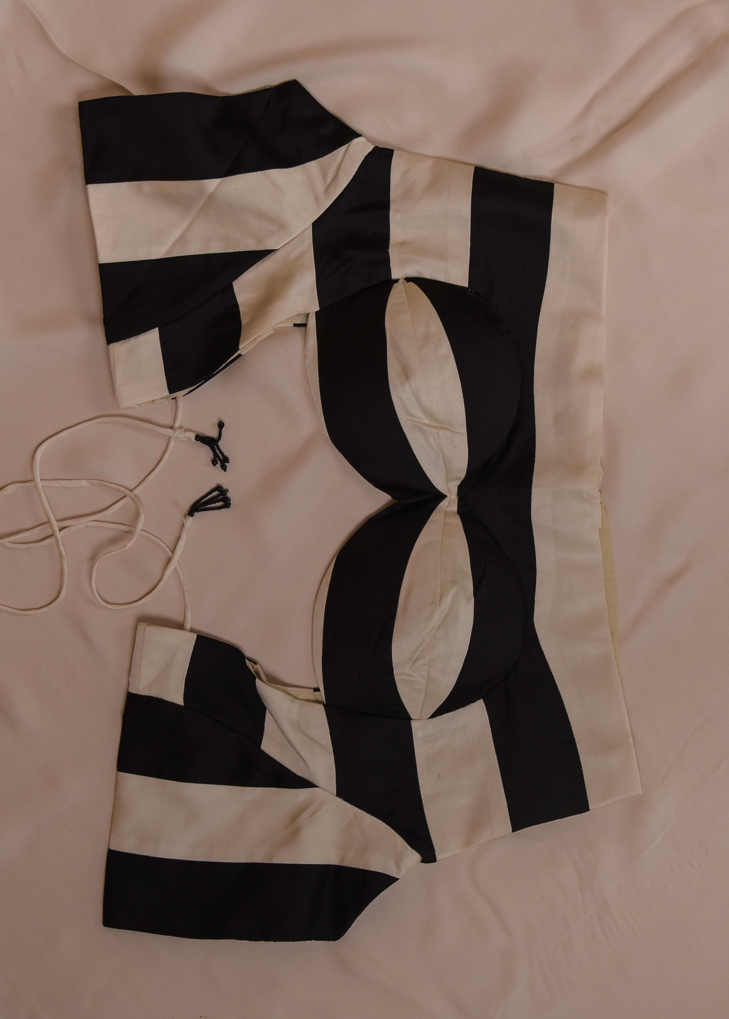 White Crepe Embroidered Saree