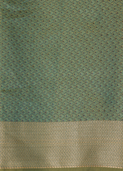 Green Art Silk Kanjeevaram Saree