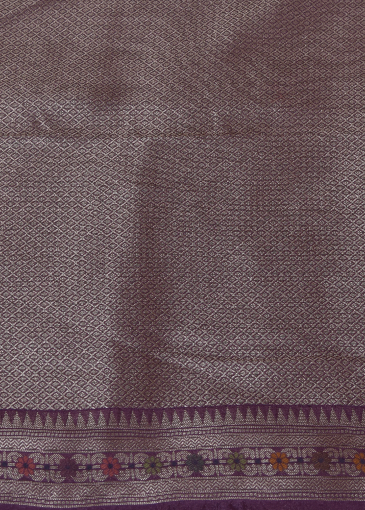 Pink Art Tussar Georgette Banarasi Saree