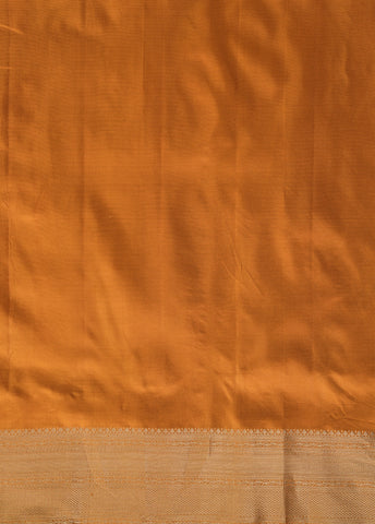 Yellow Silk Kanjeevaram Saree