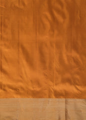 Yellow Silk Kanjeevaram Saree