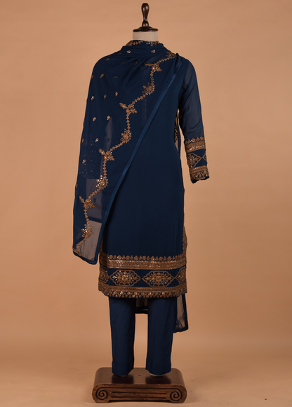Blue Sarees
