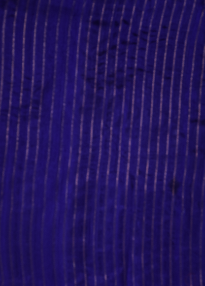 Red Raw Tussar Silk Banarasi Saree