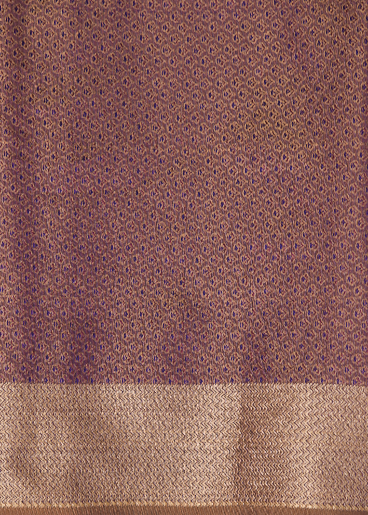Purple Art Silk Kanjeevaram Saree