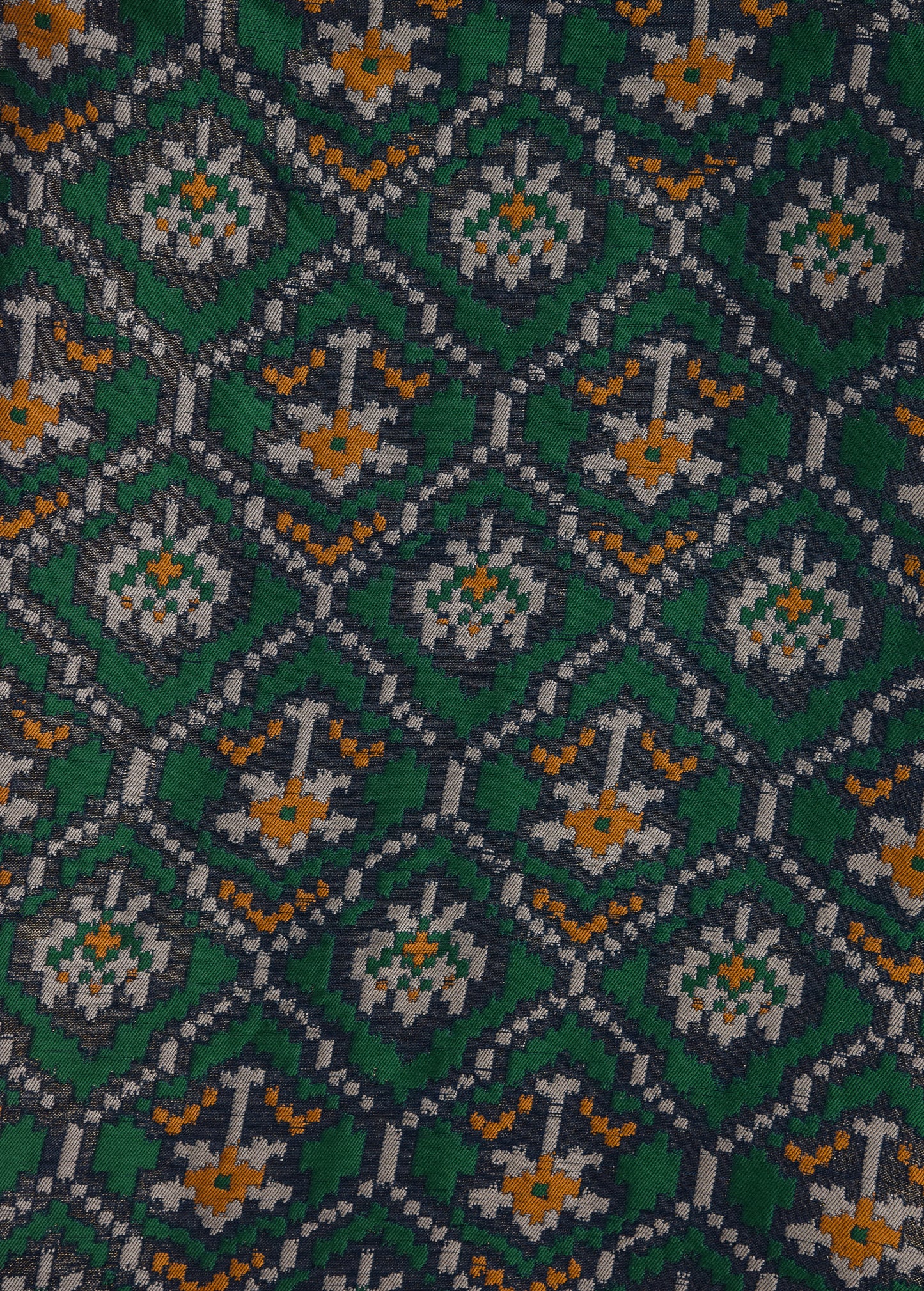 Multicoloured Art Silk Patola Saree